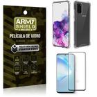 Capinha Samsung S20 Plus Anti Shock + Película De Vidro 3D - Armyshield