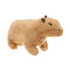 Capivara de Pelúcia Marrom 18cm - Brinquedo Encantador para Presente de Aniversário