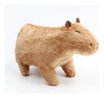 Capivara Filó de Pelúcia 30cm Fofinha Marrom Antialérgica - Barros Baby Store