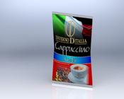 Cappuccino Avelã instantâneo individual 12g Inverno D'Italia Caixa com 50 unidades