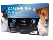 Capstar 11,4mg - Anti-pulgas - Cães/gatos - 6 Cpr - Elanco