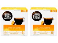 Cápsula de Café Caseiro Nescafé Dolce Gusto - 20 Cápsulas