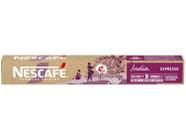 Cápsula de Café Notas Intensas de Cacau Nescafé Expresso Arábica e Robusta India 10 Cápsulas