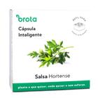 Cápsula de Solo Inteligente de Salsa Hortense - Substrato, Nutrientes e Sementes. Refil para Horta Inteligente. - CAP-SAL-V01 - BROTA