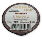 Capsula Hair Hidratante Uma Vez Mandioca 18g - Cápsula Hair