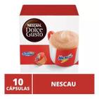 Cápsula nescafé dolce gusto nescau nestlé 10 cáps