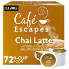 Cápsulas de café Café Escapes Chai Latte Keurig K-Cup 72 unidades