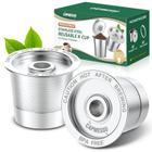 Cápsulas de café K Cups reutilizáveis CAPMESSO para Keurig 1.0, pacote com 2