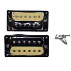 Captador Guitarra Humbucker Cerâmico Zebra Kit com 2 Hook - Ronsani