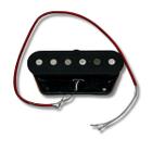 Captador Guitarra Tele Single Ponte Alnico V Preto Hook - Ronsani