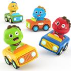 Car Toy MOONTOY Dinosaur Pull-Back Cars para meninos ou mais de 18 milhões no 1º aniversário