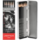 Caran D'Ache Lápis para Desenho 6 Graduações Grafwood Grafite