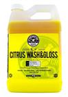 Caras químicos CWS_301 Citrus Wash &amp Gloss Espumando Sabão de Lavagem de Carros (Funciona com canhões de espuma, pistolas de espuma ou lavagens de balde), 1 Galão, Limão/Cheiro Cítrico, amarelo