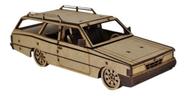 Caravan+ Fiatquebra Cabeça Chevrolet . Miniatura 3d Em Mdf - TALHARTE