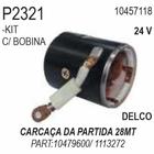 CARCACA PARTIDA COM BOBINA para PARTIDA DELCO REMY 28MT 24V