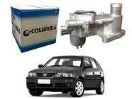 Carcaça termostatica aluminio columbia volkswagen gol g3 1.0 8v 1.0 16v 2001 a 2005