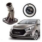 Carcaça Válvula Termostática Original Hyundai Hb20 1.0 12v 3cc 2012 a 2019 (Flange)