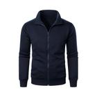 Cardigan Masculino com Zíper - Casaco Esportivo Casual com Capuz e Gola Alta