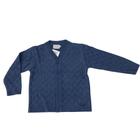 Cardigan Tricot Masculino Infantil Noruega Azul