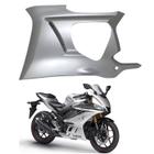 Carenagem Tampa Lateral Esquerda Inferior Yamaha Yzf R3 Cinza 2020 2021 2022 2023