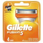 Carga Gillette Fusion 5 Com 4 Unidades