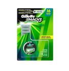 Carga Gillette Mach3 Sensitive Com 16 Cartuchos