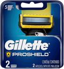 Carga para Aparelho de Barbear Gillette Fusion Proshield 2 unidades