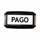 Carimbo Automatico Autoentintado PAGO Nykon 302 (14x38mm)