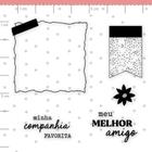 Carimbo de Silicone JU - Nosso Herói - G Companhia - Juju Scrapbook