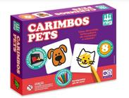 Carimbos Pets 8 Pçs Infantil 0130- Nig Brinquedos