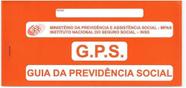 Carnê gps inss 12 x 2 fls com carbono - GUIA GPS