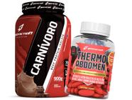 Carnívoro Beef Protein Isolate 900g + Thermo Abdomen 120 comp Bodyaction