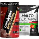 Carnívoro Whey Isolado Prime 900g + Maltodextrina 1kg Body Action