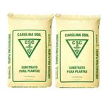 Carolina Soil Padrão 9kg (45l) Germinação Jardim Adubo Subatrato Fertilizante Natural Plantação