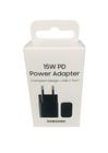 Carregador 15W Samsung Galaxy A5 PD Power Fast Charging USB-C Preto