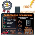 Carregador Bateria 12V 5A Auto Inteligente Flutuador - Ecocharger