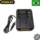 Carregador bateria 20v stanley sc201 bivolt original n521557