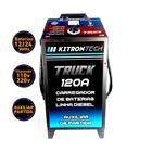 Carregador Bateria Automotiva 120A Bivolt Auxiliar Partida - Kitron Tech