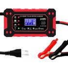 Carregador bateria automotivo digital automatico 12v carro moto caminhao barco portatil tomada bivolt