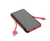 Carregador Bateria Externa Portátil Power Bank 10000mah Kd-956 Pineng