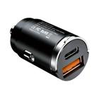 Carregador de Carro Super Rápido 66W - Metal One Tow Two Flash Charger Mini