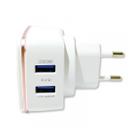 Carregador de celular com 2 portas usb 2.4A