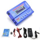 Carregador de equilíbrio da bateria Havcybin B6 Lipo 80W 6A Discharger, RC Hobby Baterias Balance Charger LED W/AC Power W/Battery Checker para NiMH/NiCd (1-15S), LiPo/Li-ion/Life Battery (1-6S)