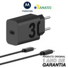 Carregador De Parede Motorola Turbo Power 30w - Cabo Usb-C