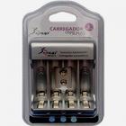 Carregador de Pilhas AA AAA 9V KP-511 KP-511 KNUP