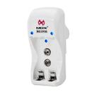 Carregador De Pilhas Aa Aaa 9V Mox Bi-Volt Auto Stop Mo-Cp30