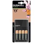 CARREGADOR DE PILHAS AA/AAA C/4 PILHAS AA 2500mAh CEF14BR4 72500 DURACELL