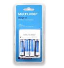 Carregador De Pilhas Multilaser Aa/Aaa + 2 Pilhas Aa 2500Mah + 2 Pilhas Aaa 1000Mah - CB045