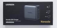 Carregador De Viagem Ugreen Nexode 65W Gan Pd 3.0 Qc 4+/3.0