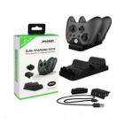 Carregador Duplo Compatível com Controle Xbox One Base Dock + 2 Baterias Recarregáveis + Cabo Usb